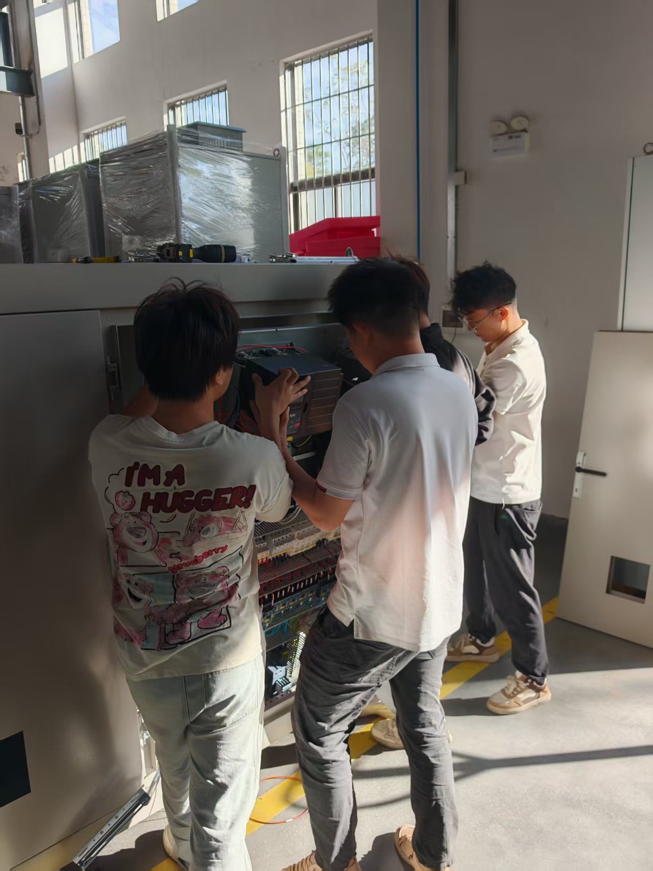 Control panel assembly process and production coordination