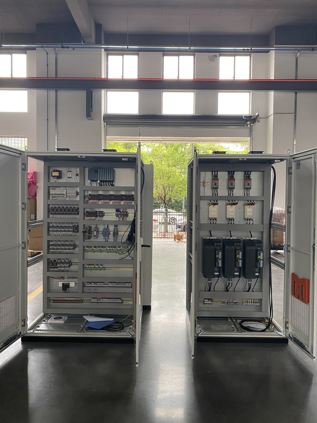 Middle East Siemens PLC copper wire drawing control cabinet project
