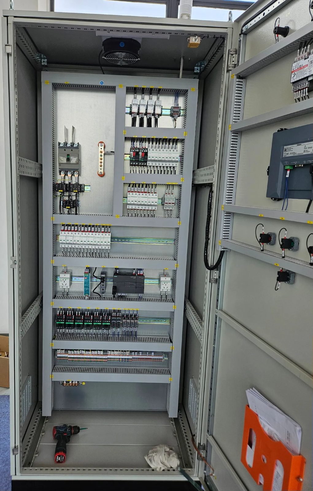 Singapore sludge dewatering control cabinet overview