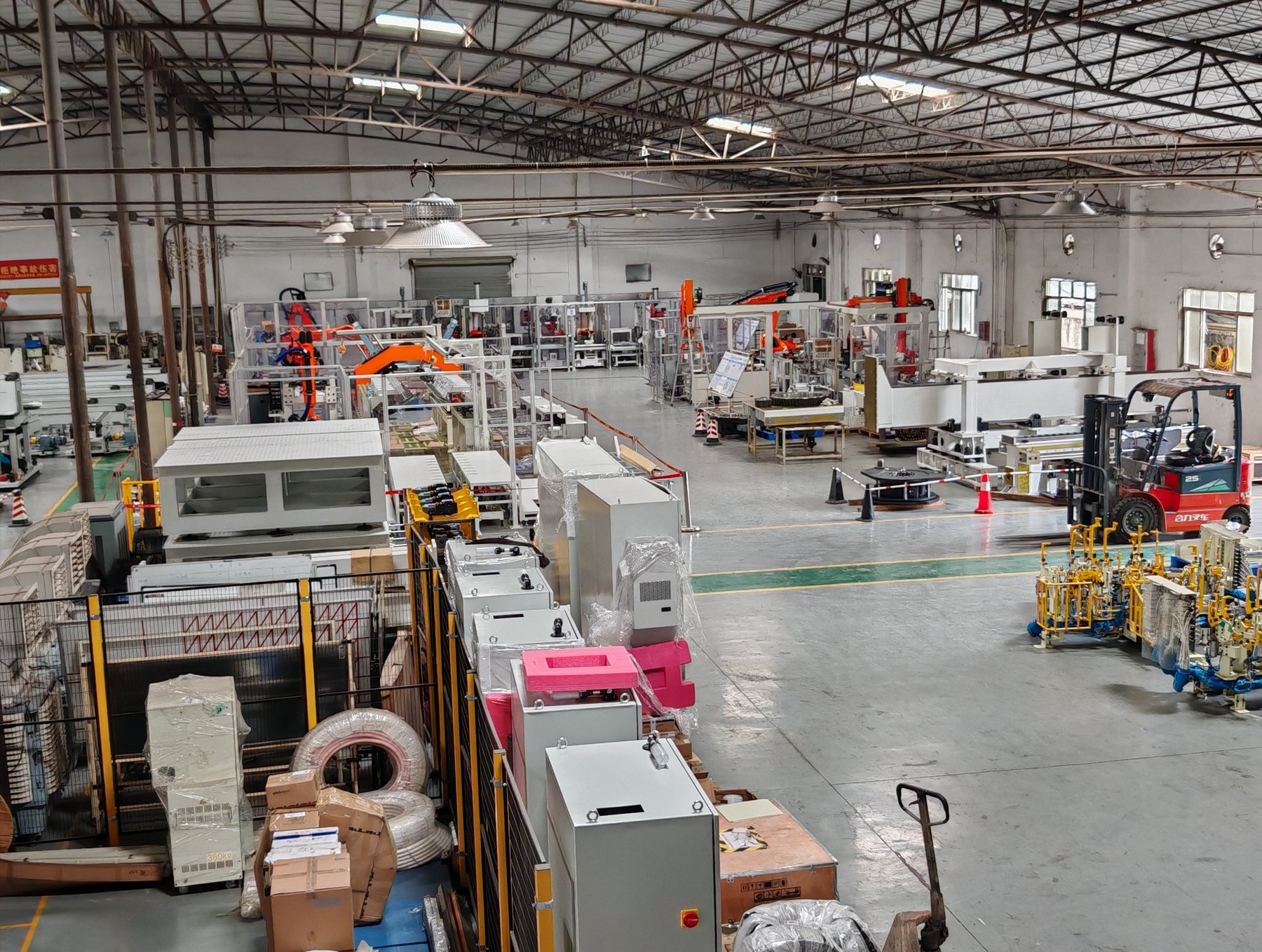 OEM machine process control application scene for industrial automation services
